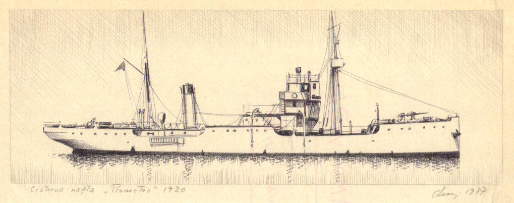 1920 - Cisterna nafta 'Prometeo'